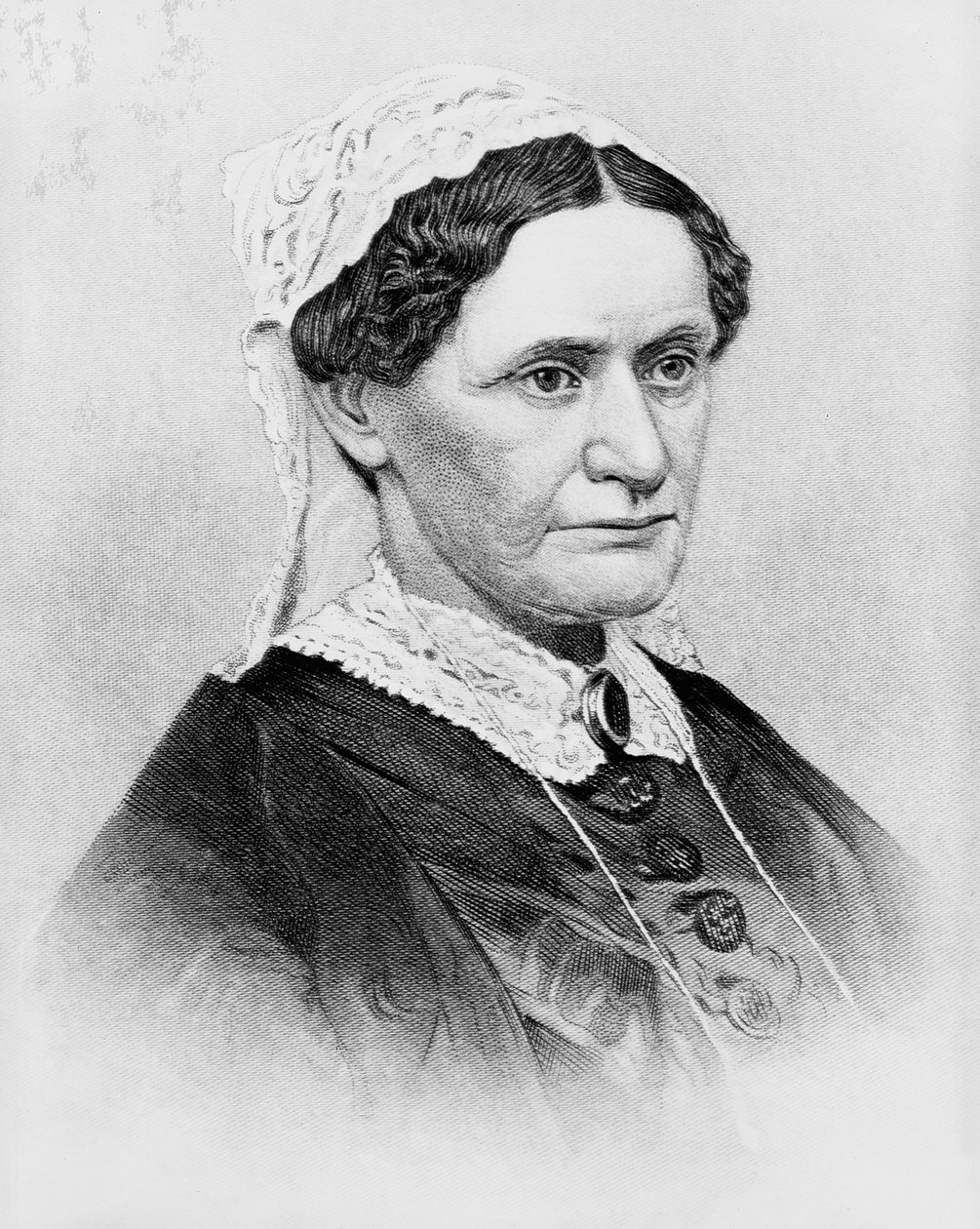 Eliza Johnson door John Chester Buttre