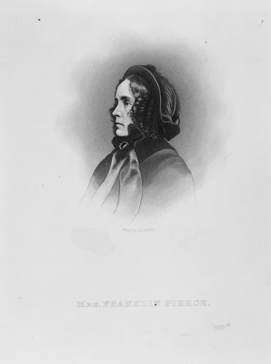 Mevrouw Franklin Pierce, ca. 1886 door John Chester Buttre