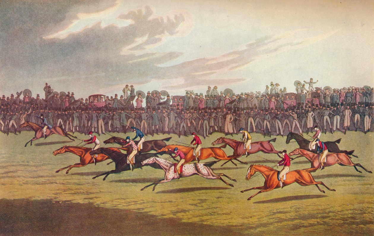 Racen, ca. 19e eeuw door John Clarke