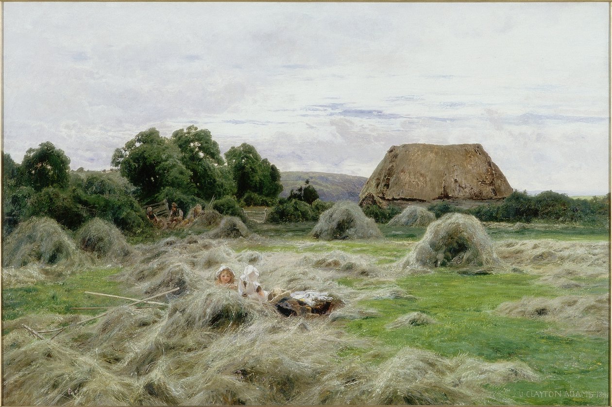 Hooiveld door John Clayton Adams