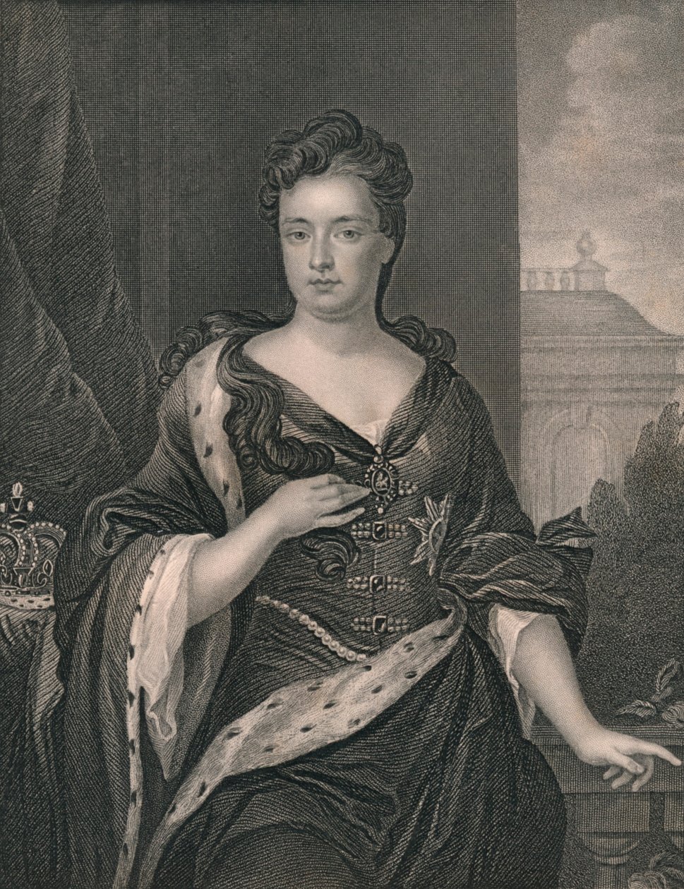 Koningin Anne, midden 19e eeuw door John Cochran