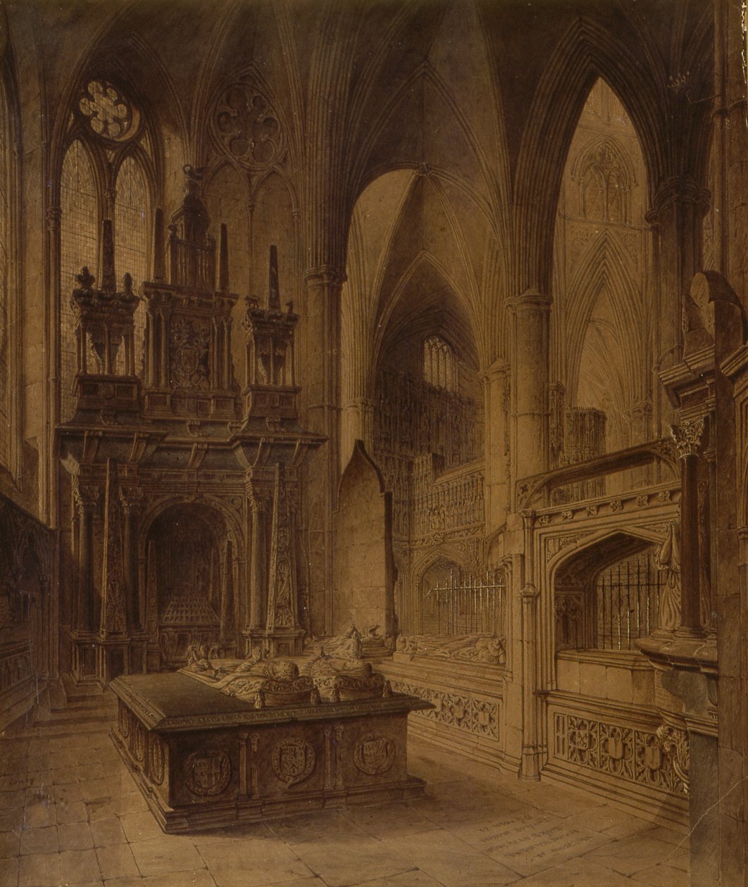 Kapel van St. Johannes de Doper, Westminster Abbey door John Coney