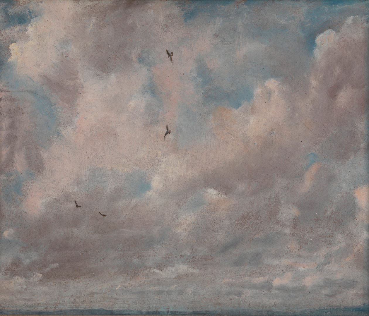 Wolkstudie door John Constable