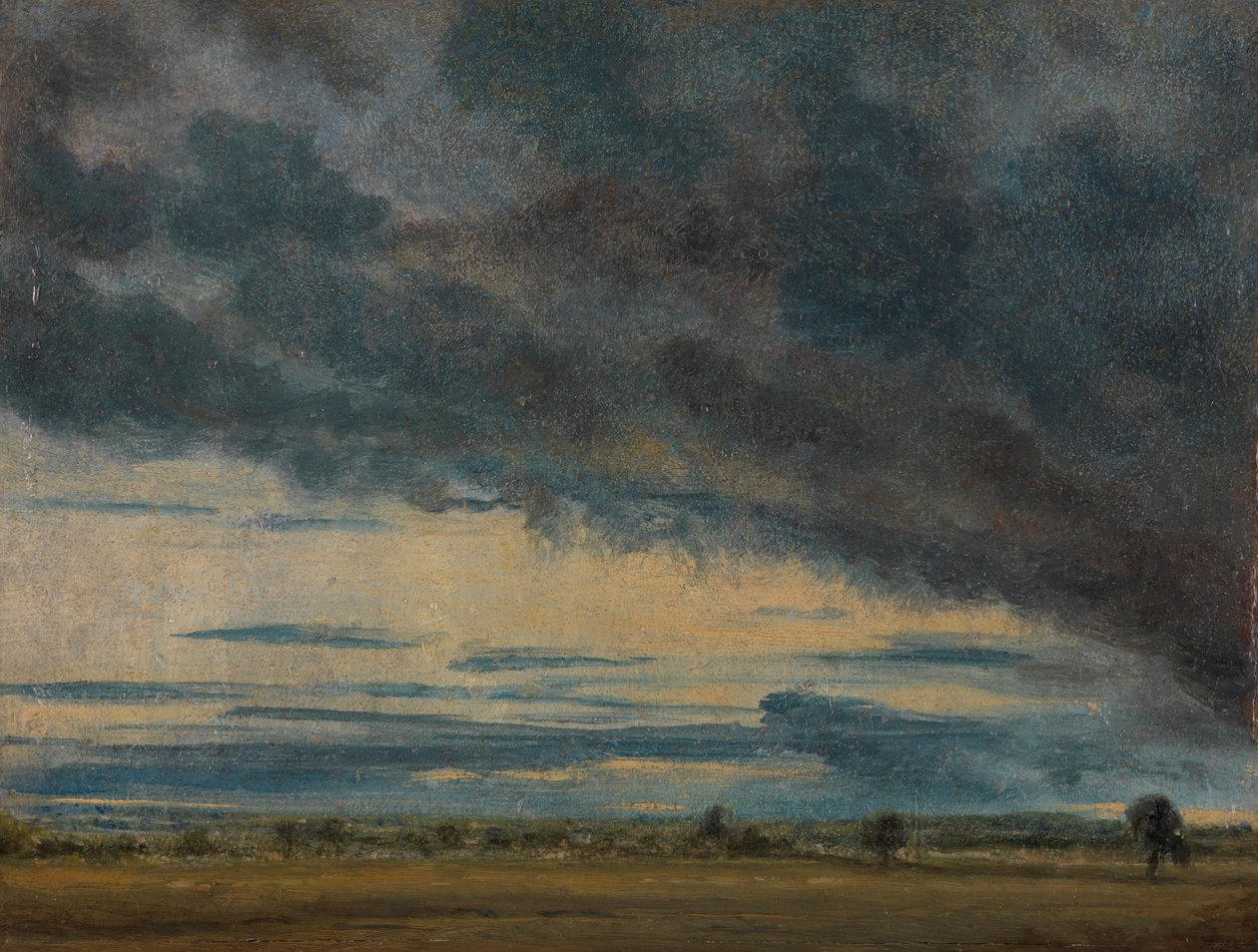 Wolkstudie door John Constable