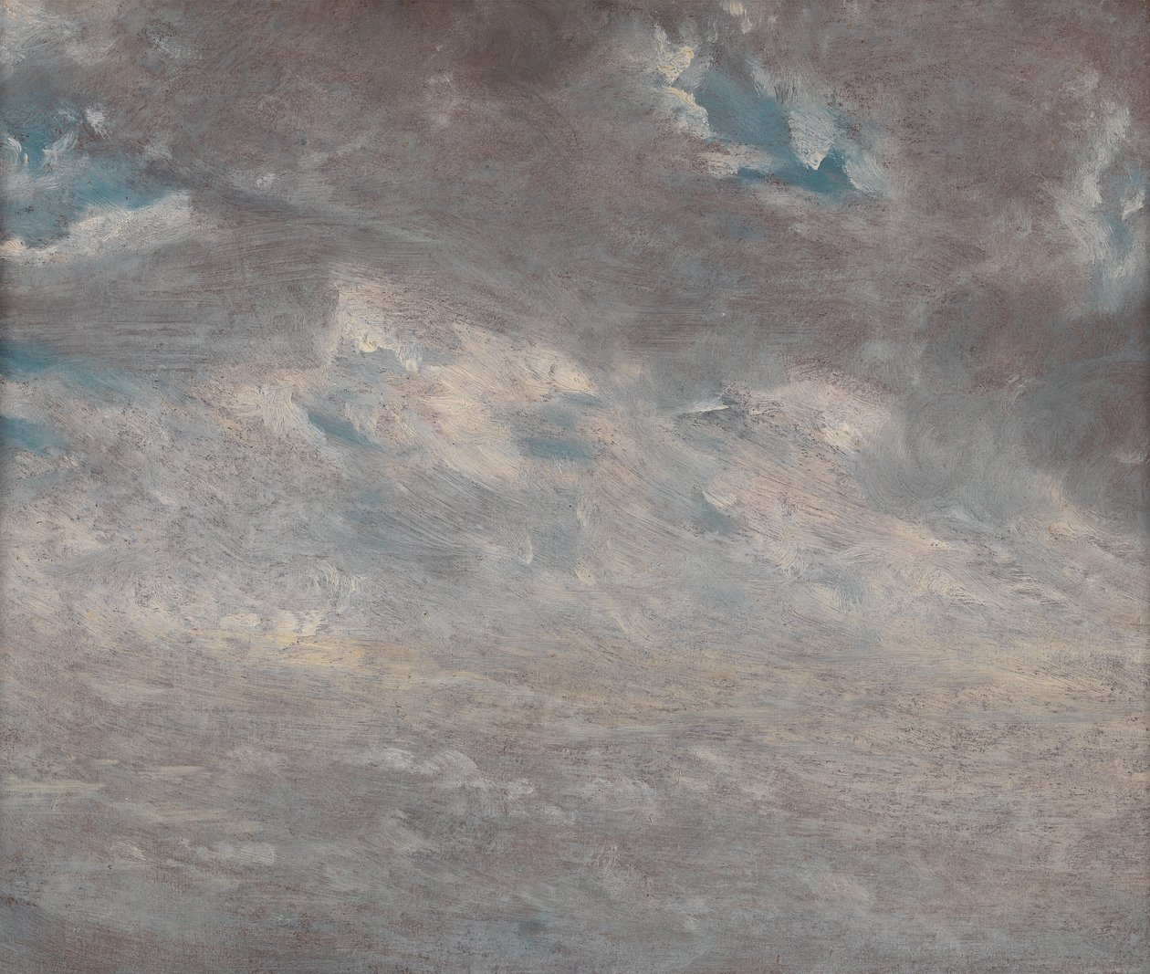 Wolkstudie, 1821 door John Constable