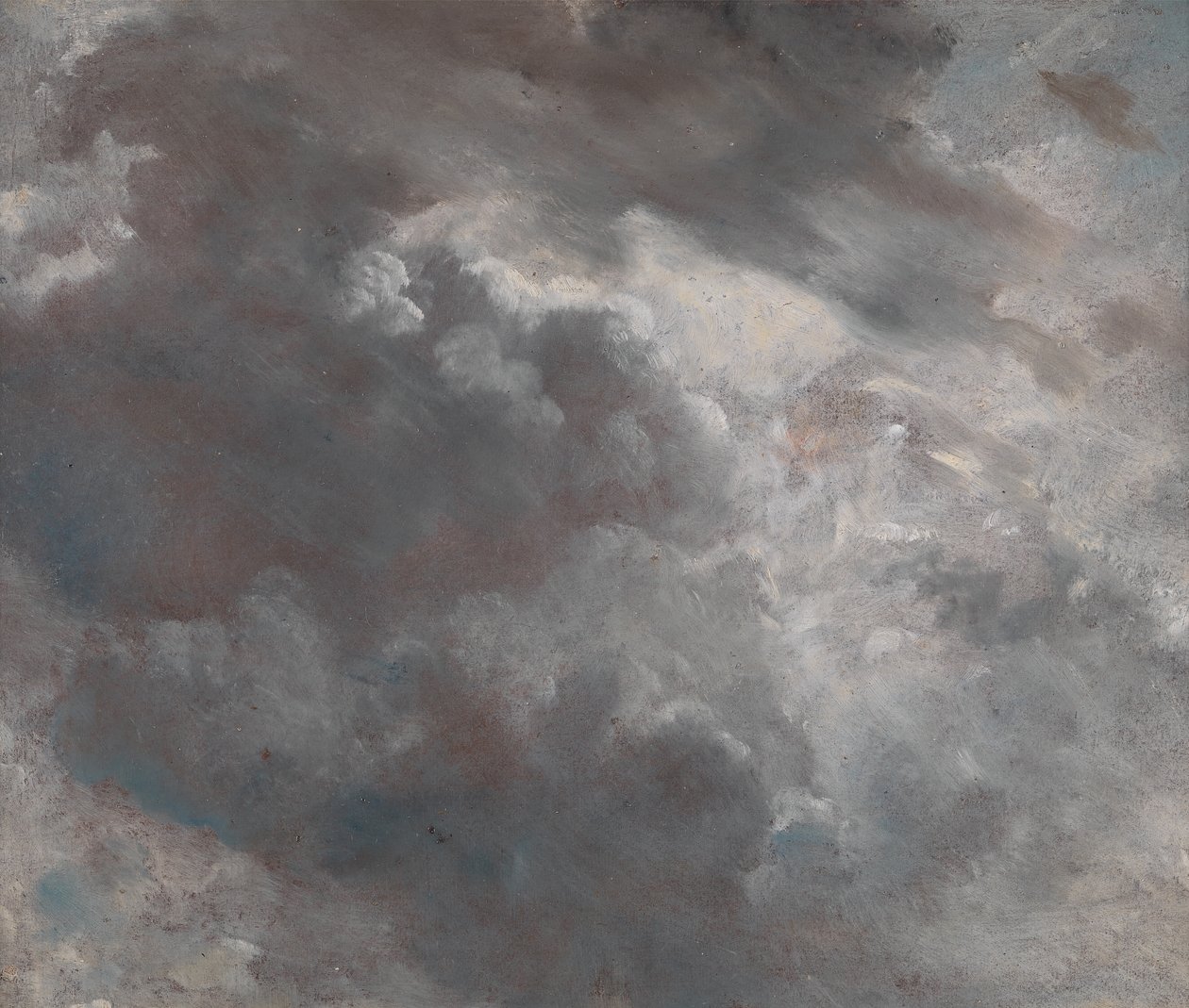 Wolkstudie, 1821 door John Constable