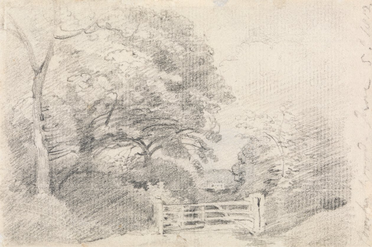 Coombe Wood door John Constable