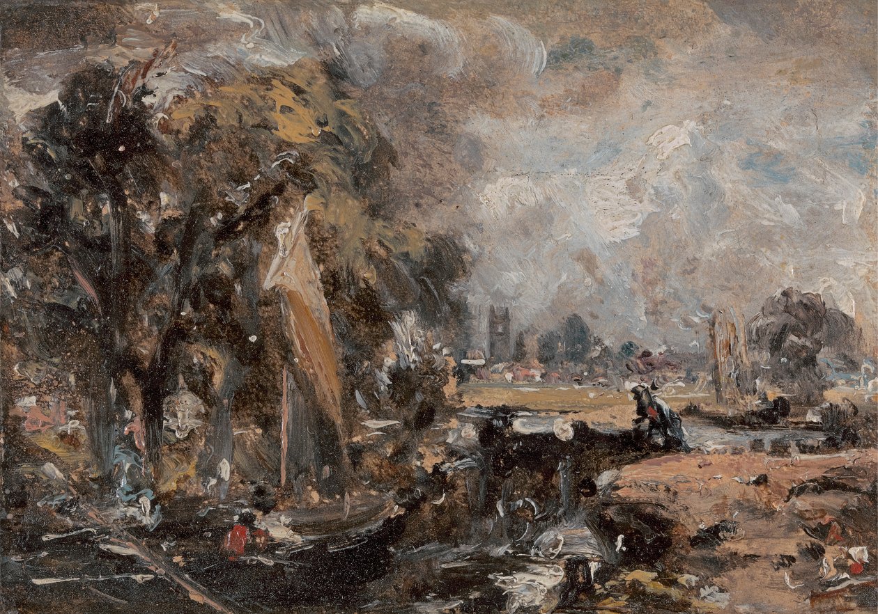 Dedham Lock door John Constable