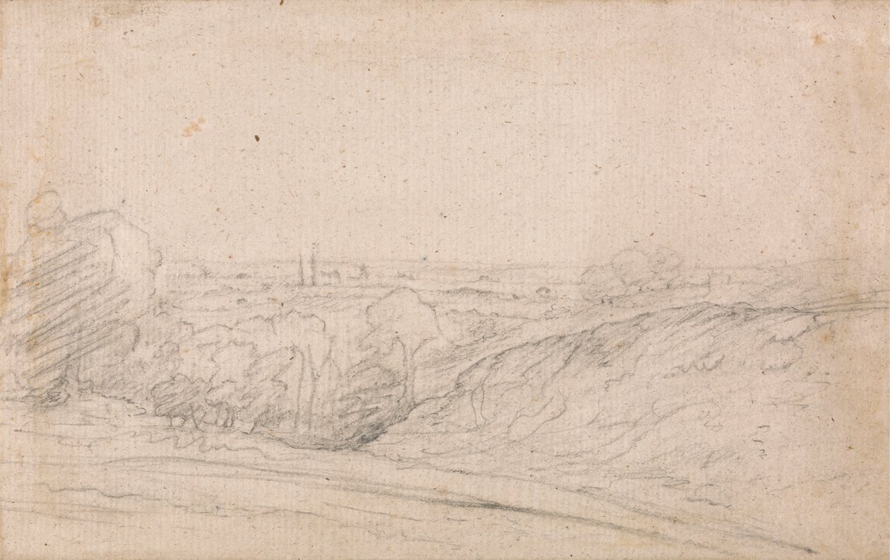 Dedham Vale vanuit Langham door John Constable