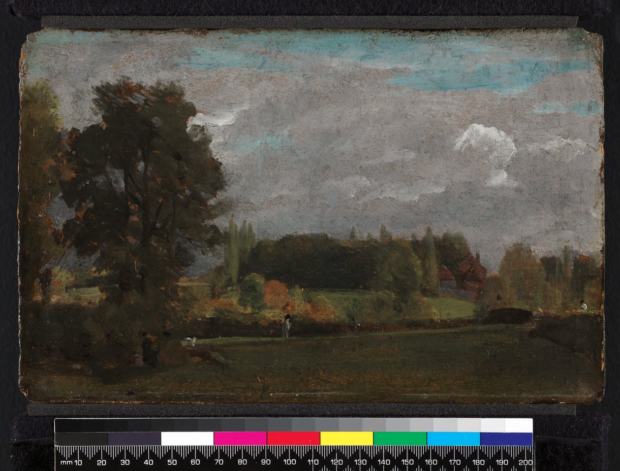 East Bergholt, 1808 door John Constable
