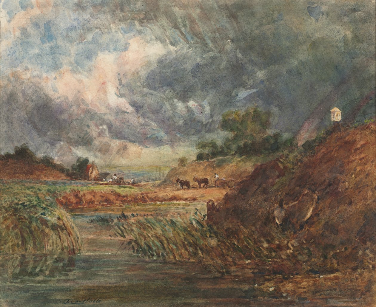 Hampstead Heath door John Constable