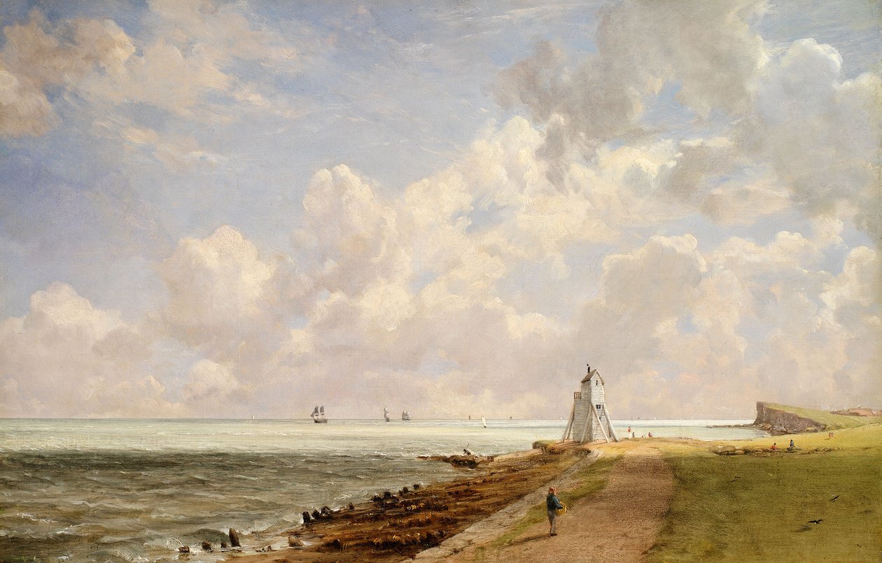 Vuurtoren van Harwich door John Constable