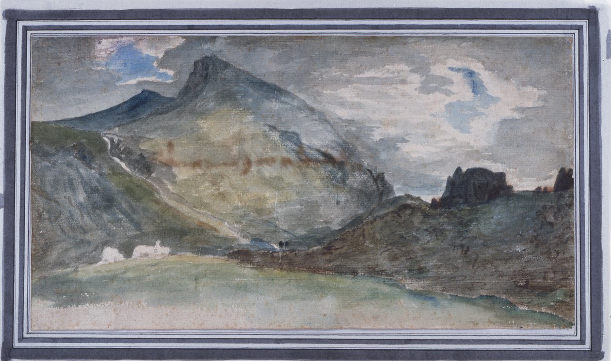 Hellvellyn, 1806 door John Constable