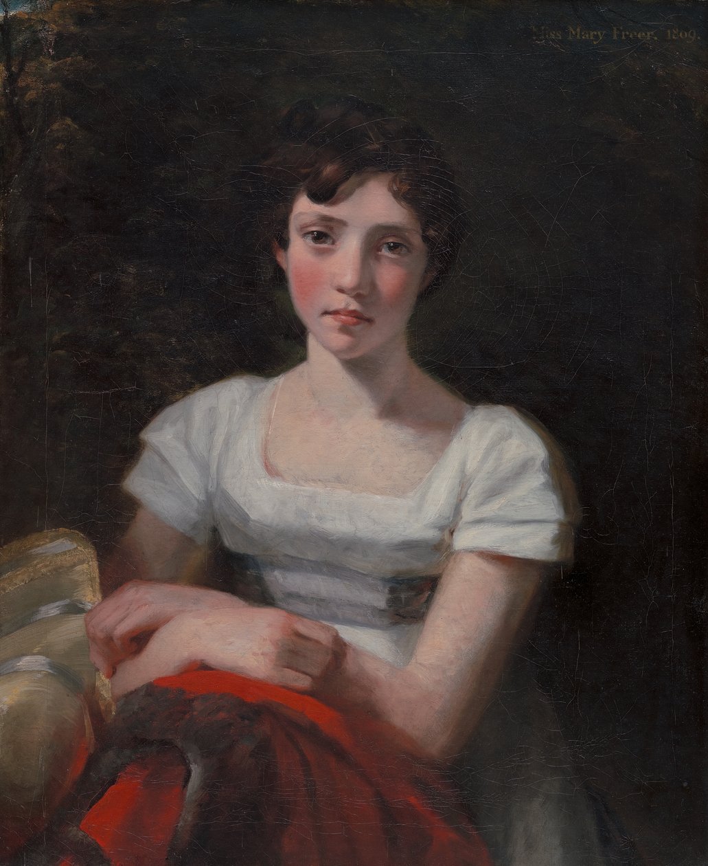 Mary Freer, 1809 door John Constable