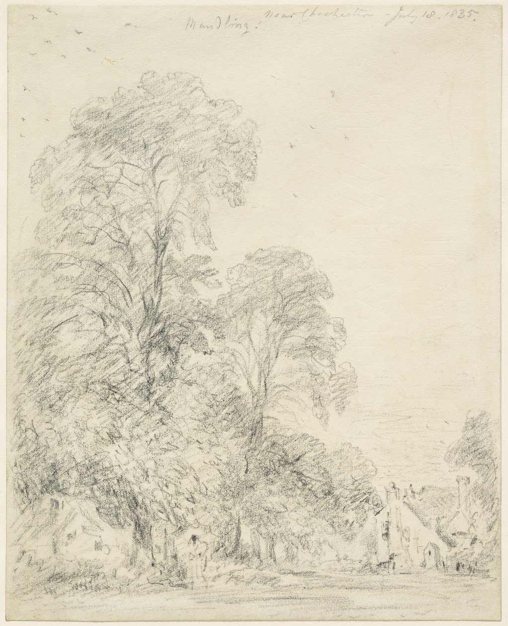 Maudlin, nabij Chichester, 18 juli 1835 door John Constable