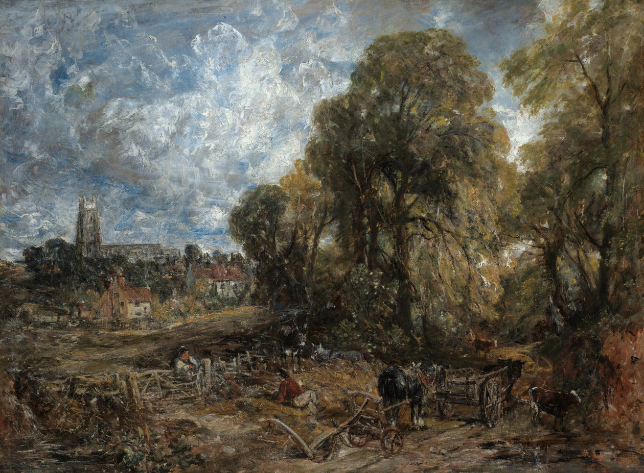 Stoke-by-Nayland door John Constable
