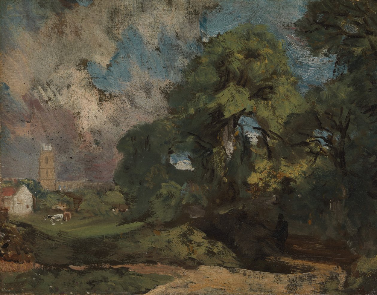 Stoke-by-Nayland door John Constable