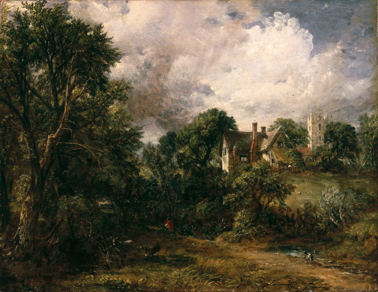 De Glebe Boerderij, 1827 door John Constable