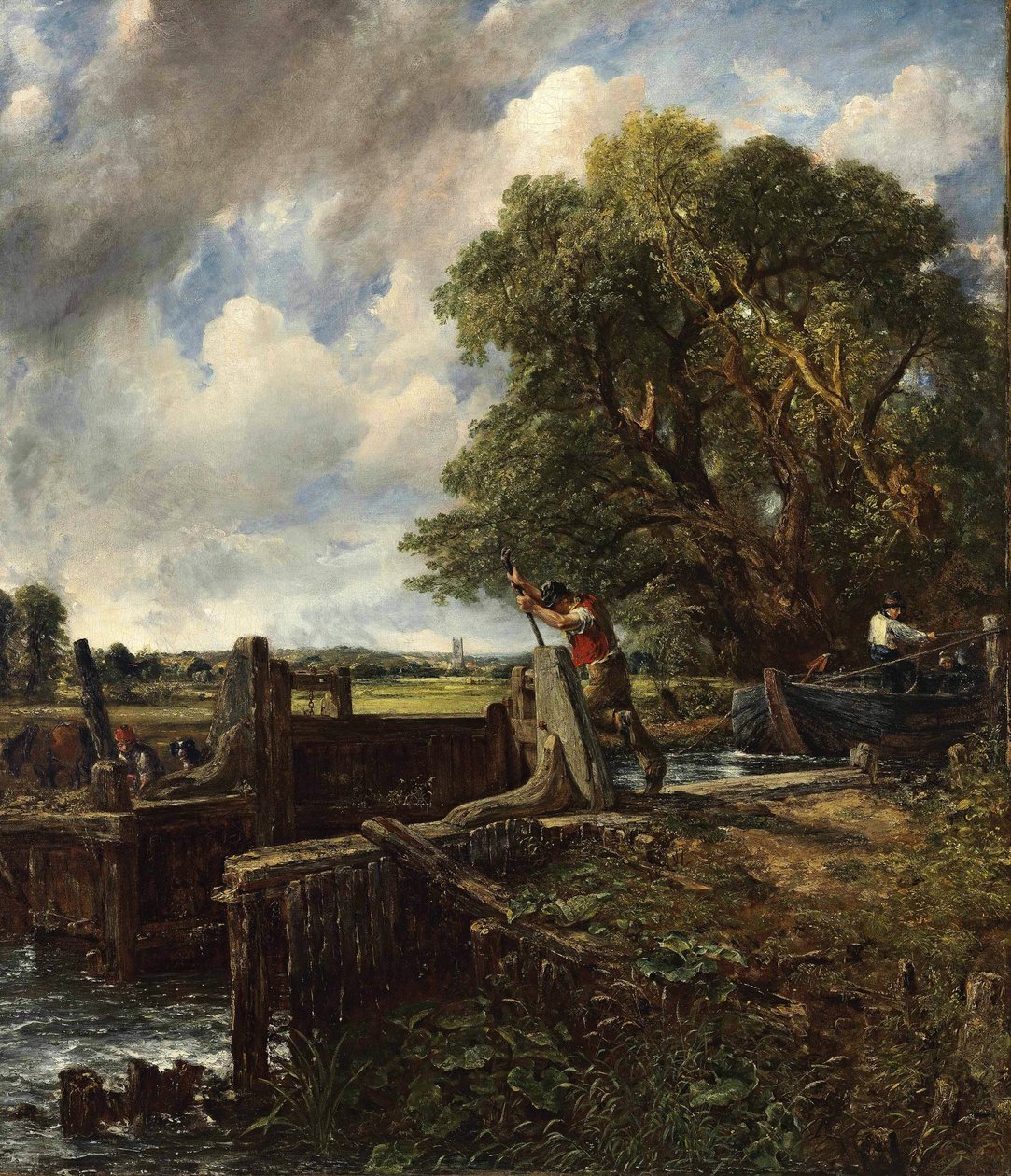 Het slot door John Constable
