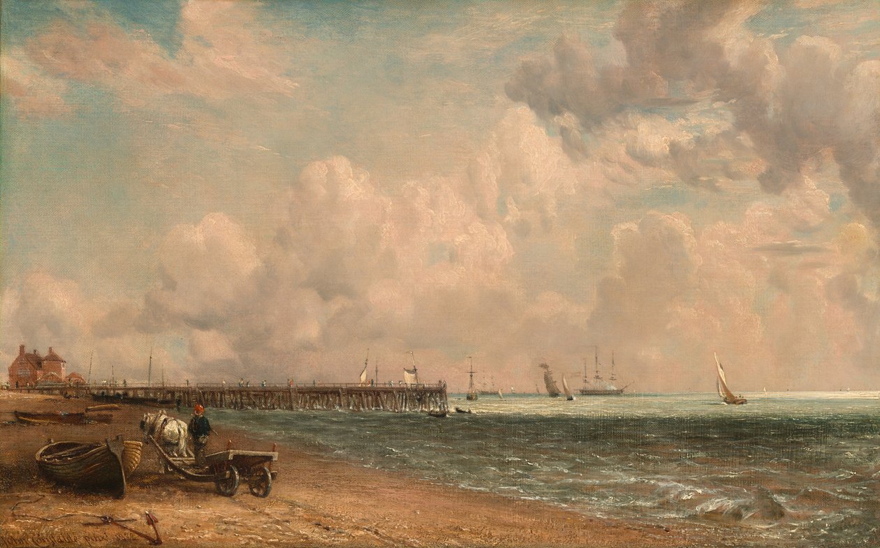 Yarmouth-pier door John Constable