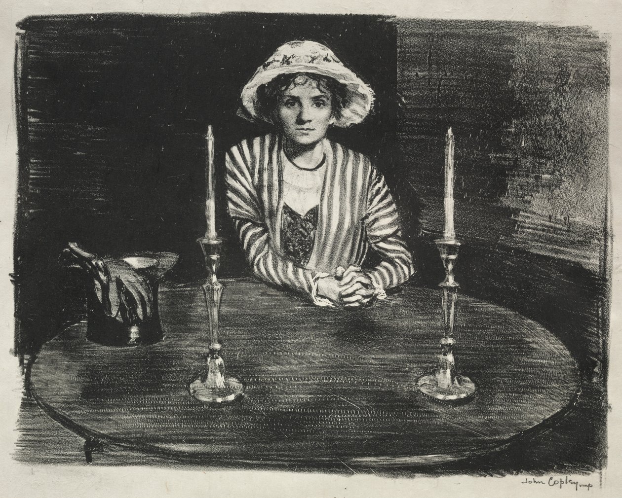 Studie nr. 4: Wachten door John Copley