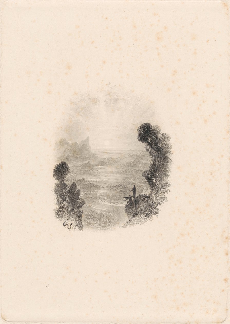 De verleiding op de berg door John Cousen