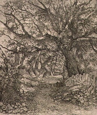 Bij Trowse, uitgegeven door J. & W. Freeman door John Crome