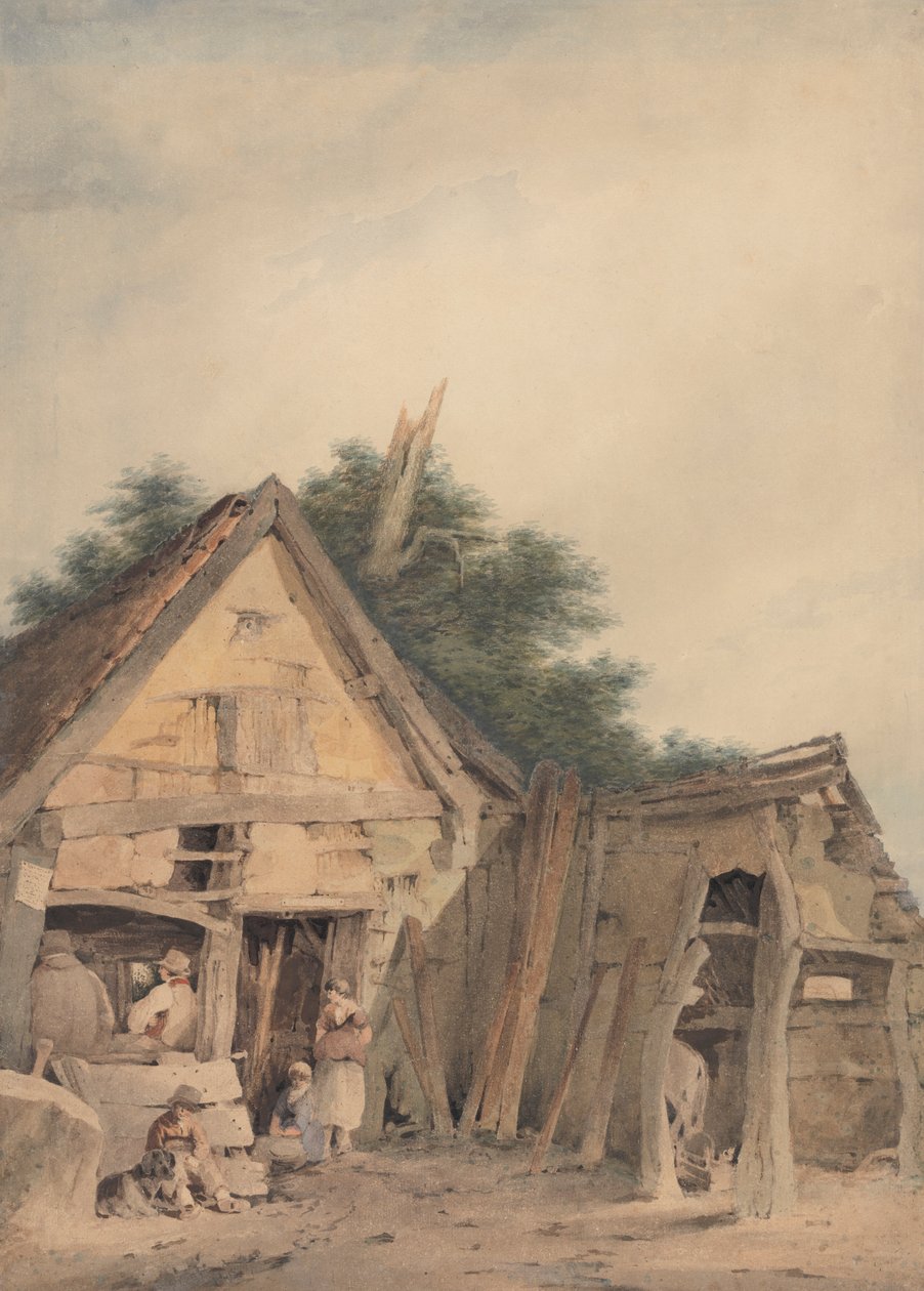 De smederij, Hingham door John Crome