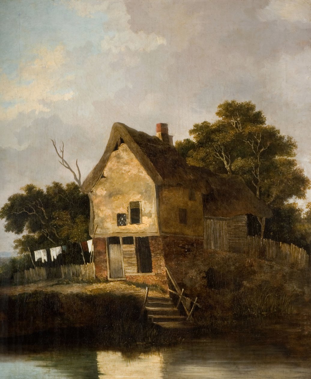 Uitzicht op Blofield, nabij Norwich door John Crome