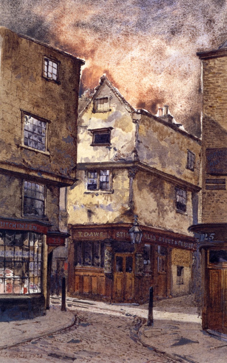 Dick Whittington Inn, Cloth Fair, Londen door John Crowther