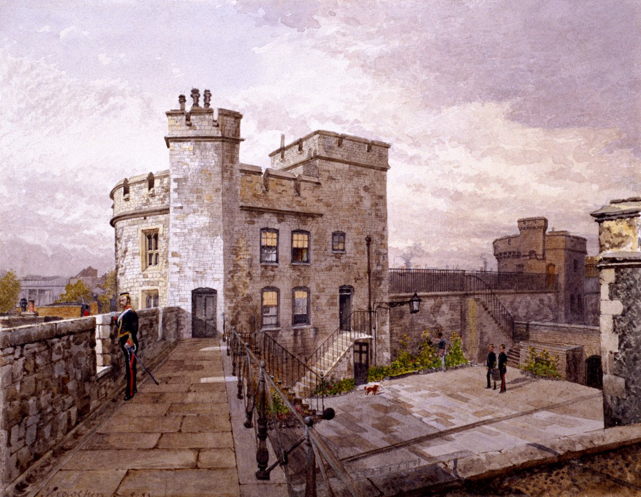Tower of London, Londen, 1883 door John Crowther