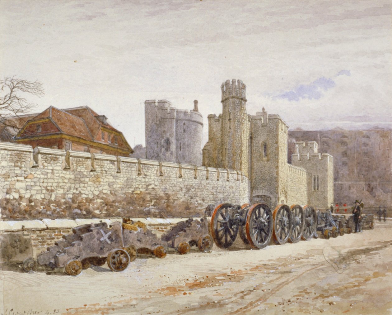 Tower of London, Stepney, Londen door John Crowther
