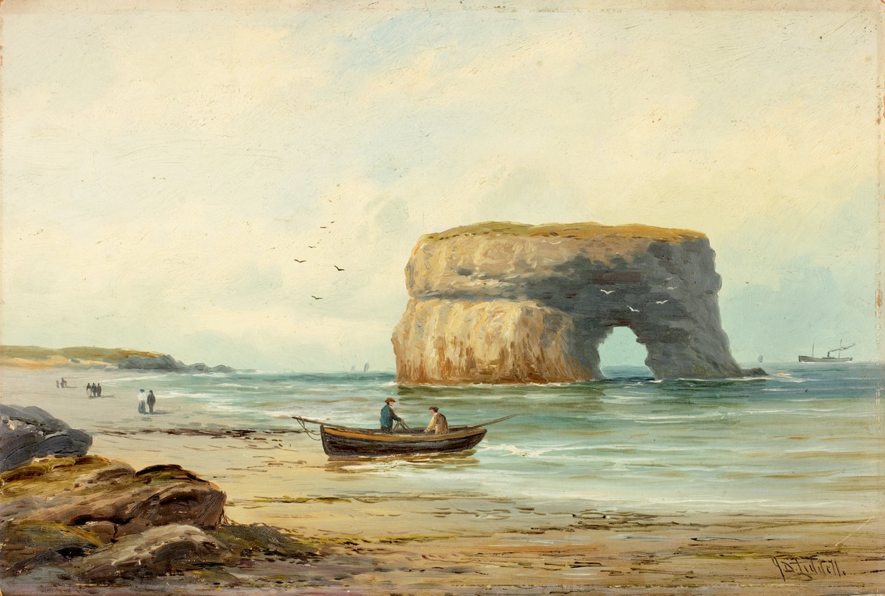 Marsden Rock, ca. 1885-1910 door John Davison Liddell