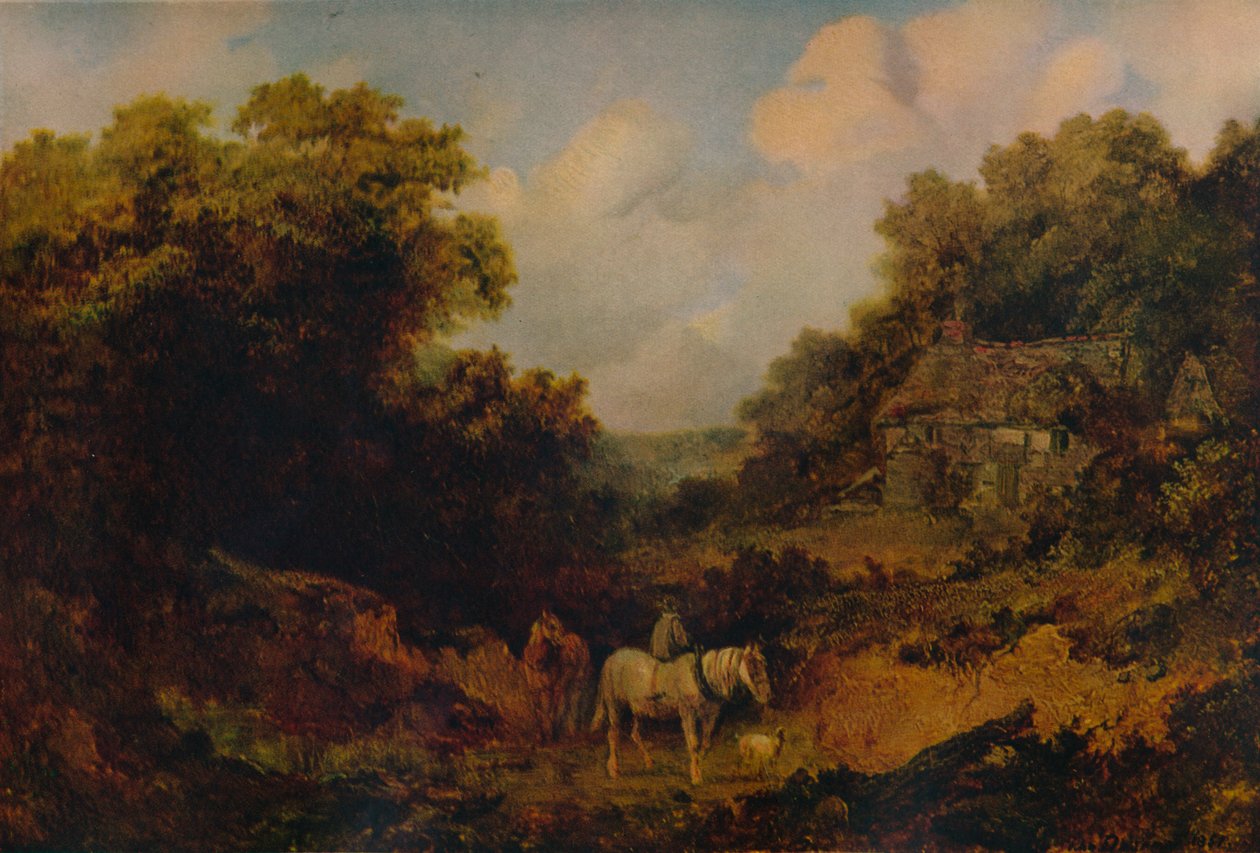 Laan Scène, 1851, 1935 door John Dearman