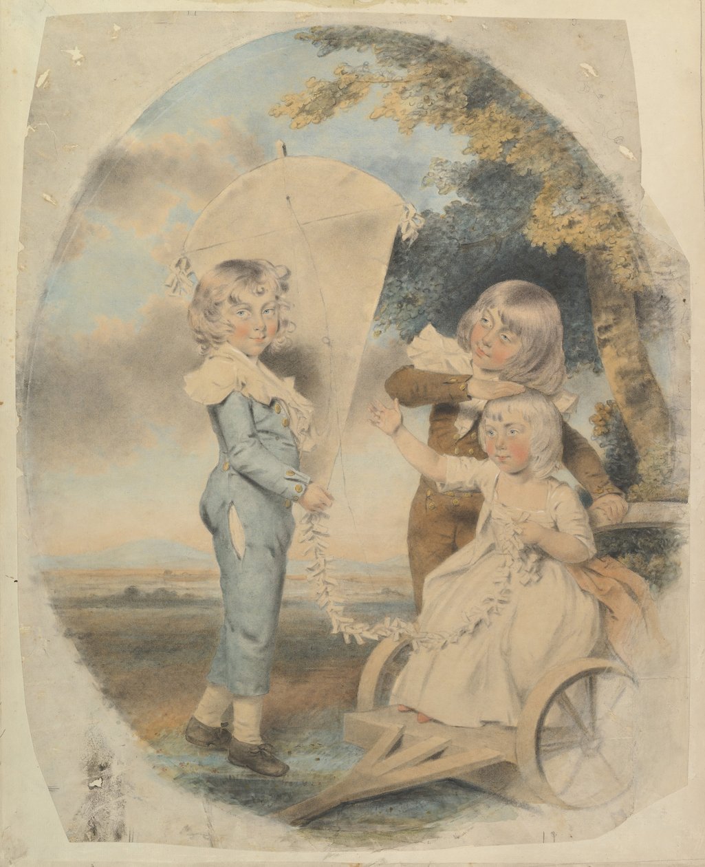 De Dyson Kinderen, 1787 door John Downman