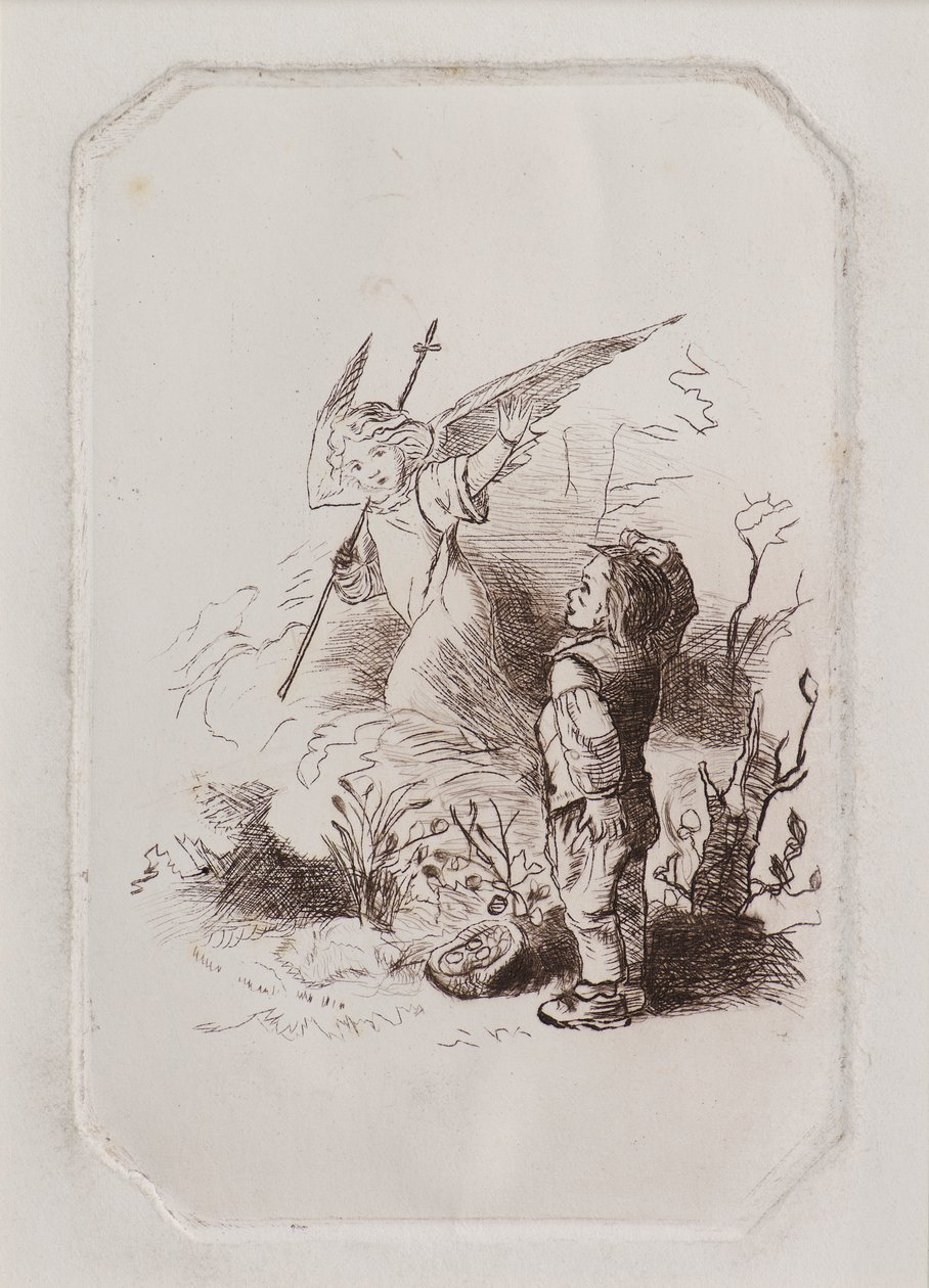 Jongen en Engel door John Duncan