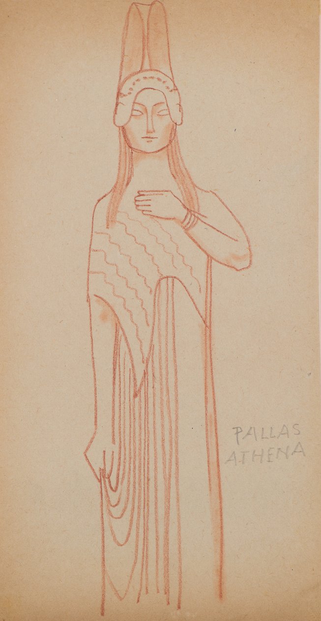 Pallas Athena door John Duncan