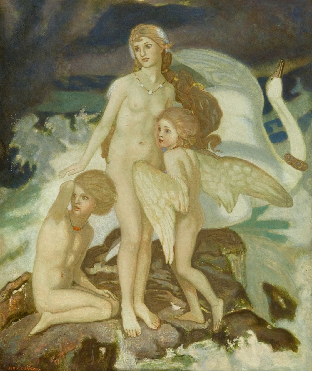 De kinderen van Lir, 1924 door John Duncan