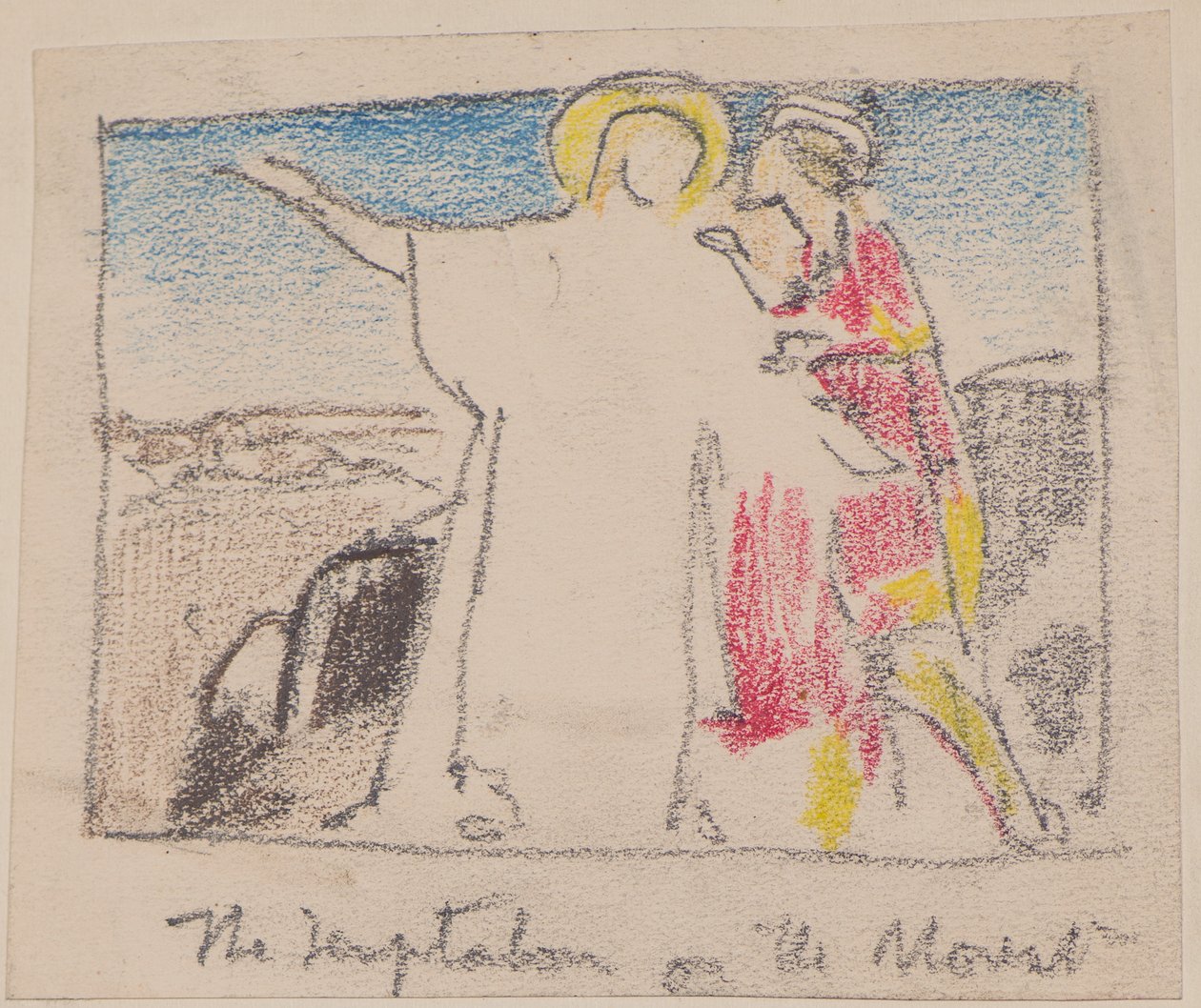De verleiding op de berg door John Duncan