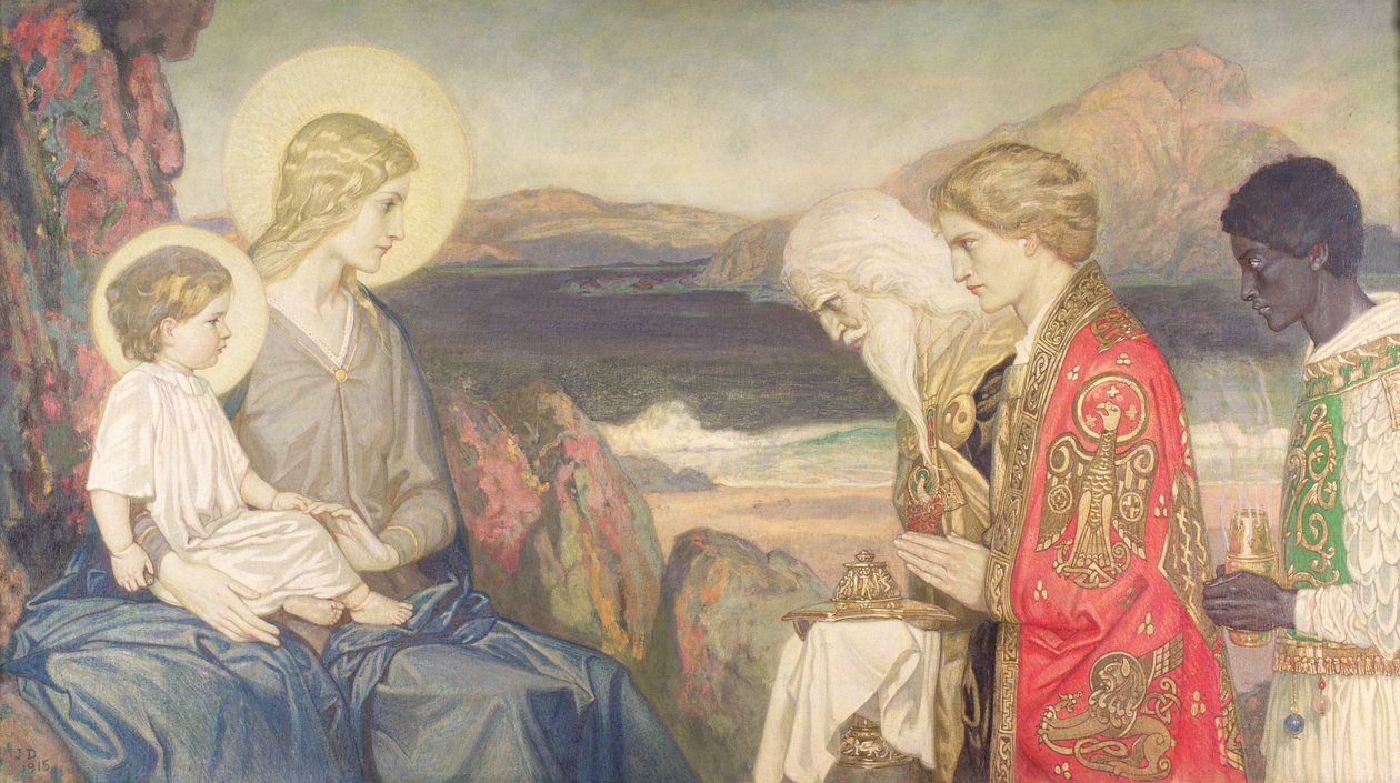 De drie wijzen, 1915 door John Duncan