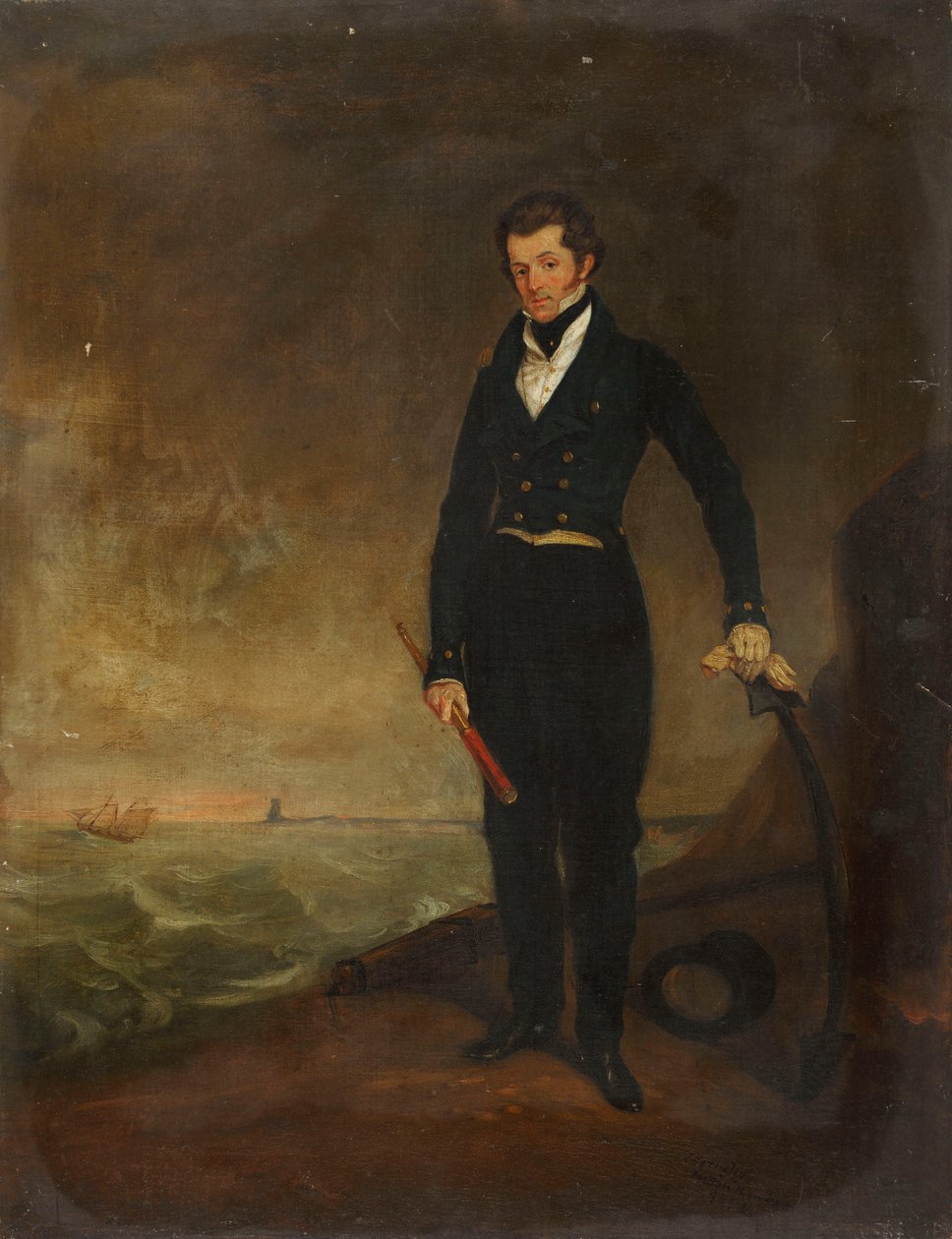 Luitenant Henry Fortescue (1798-1876) door John E. Ferneley