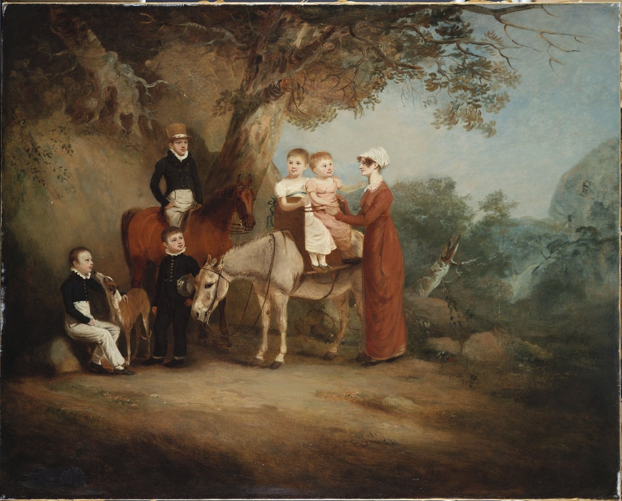 De familie Marriott, 1815 door John E. Ferneley