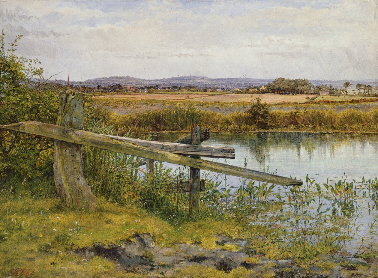 De Wegkant door John Edward Newton