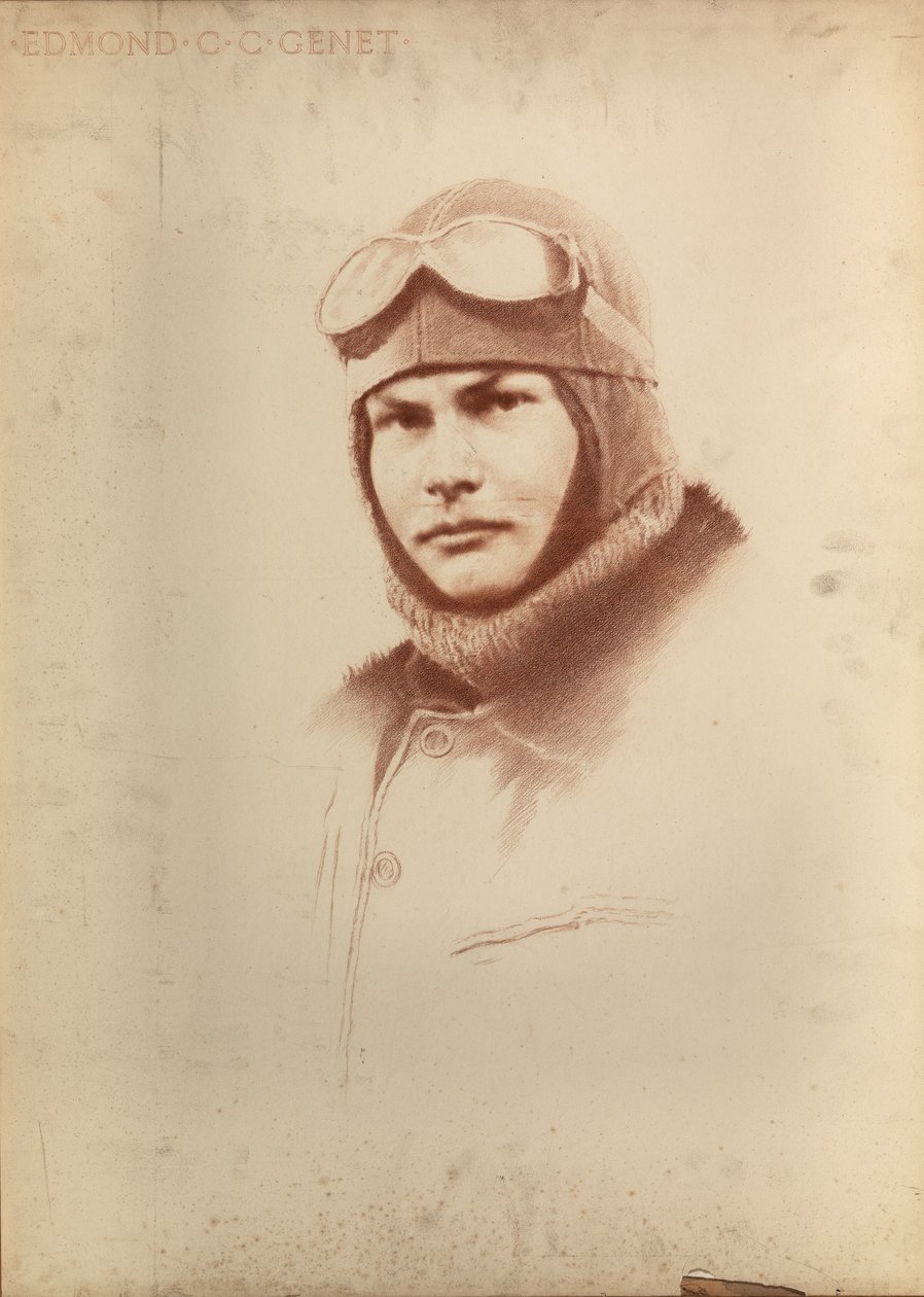 Edmond Charles Clinton Genet door John Elliott
