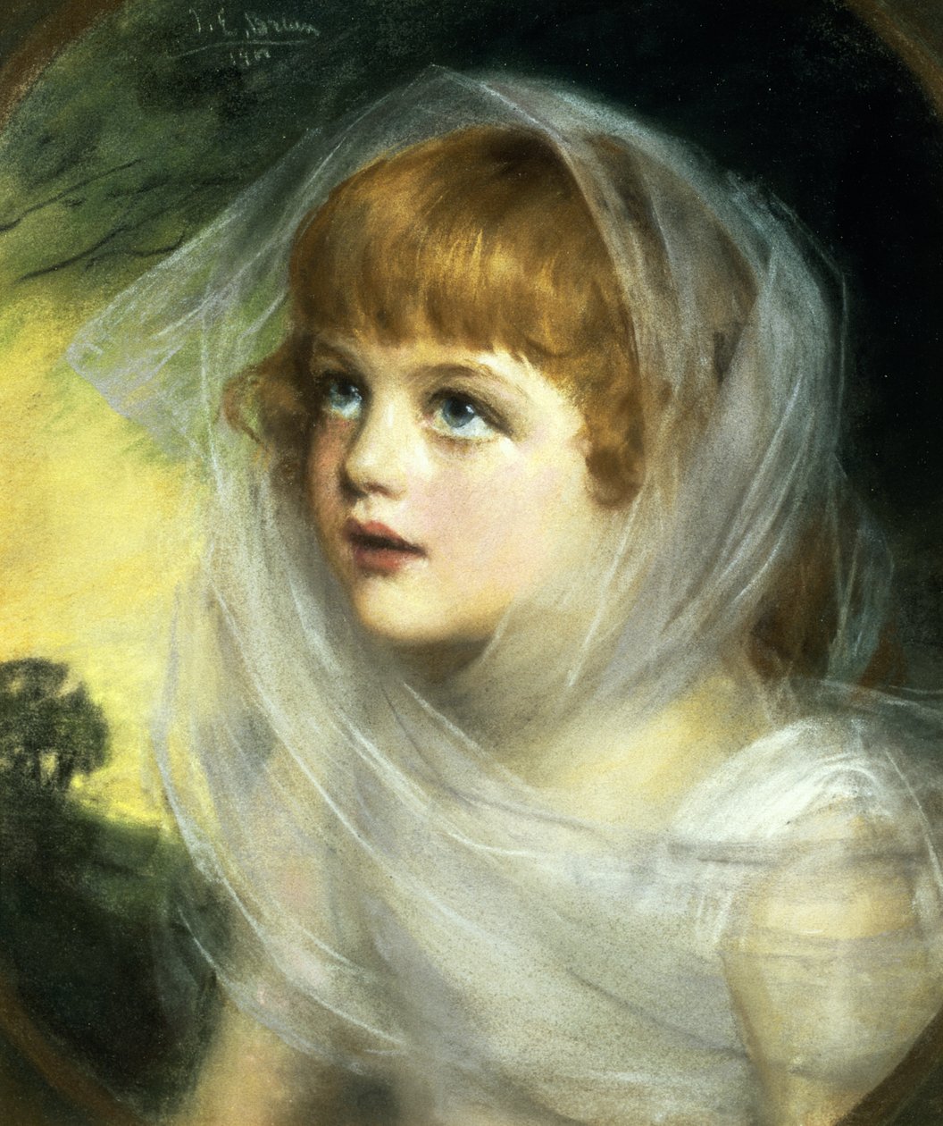 Eenvoud en onschuld, 1900 door John Ernest Breun