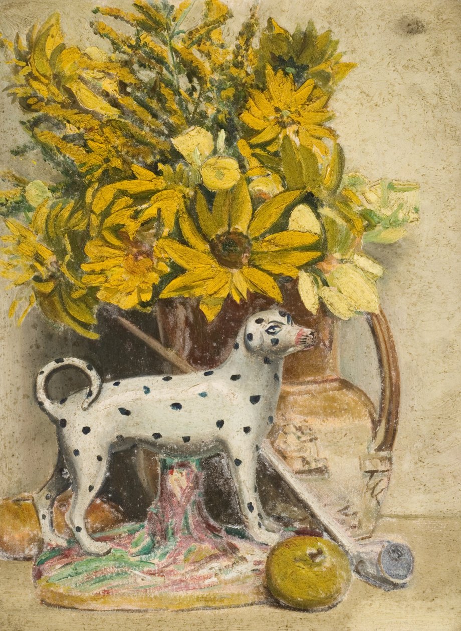 Stilleven (Gevlekte Hond) door John Everett