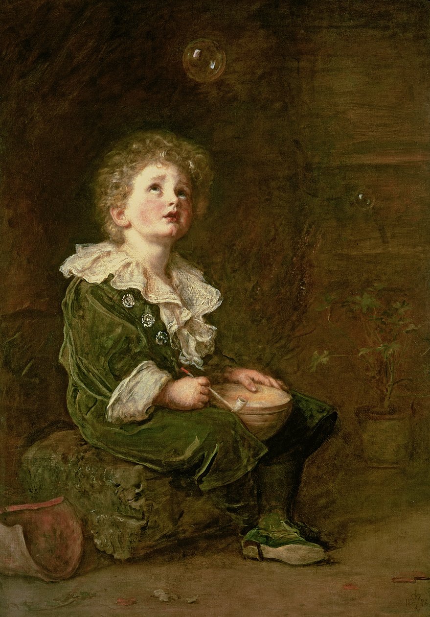 Bellen, 1886 door John Everett Millais