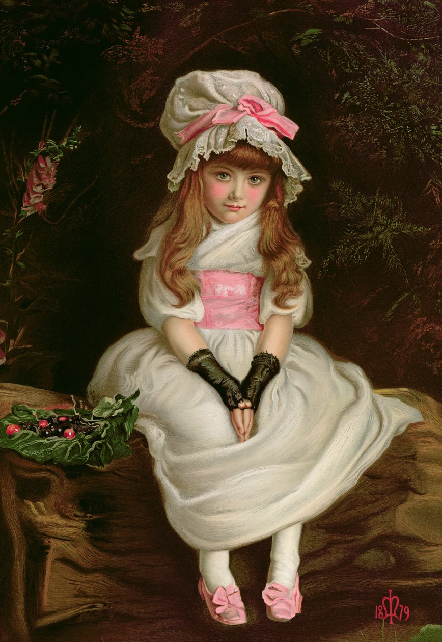 Cherry Ripe, 1879 door John Everett Millais