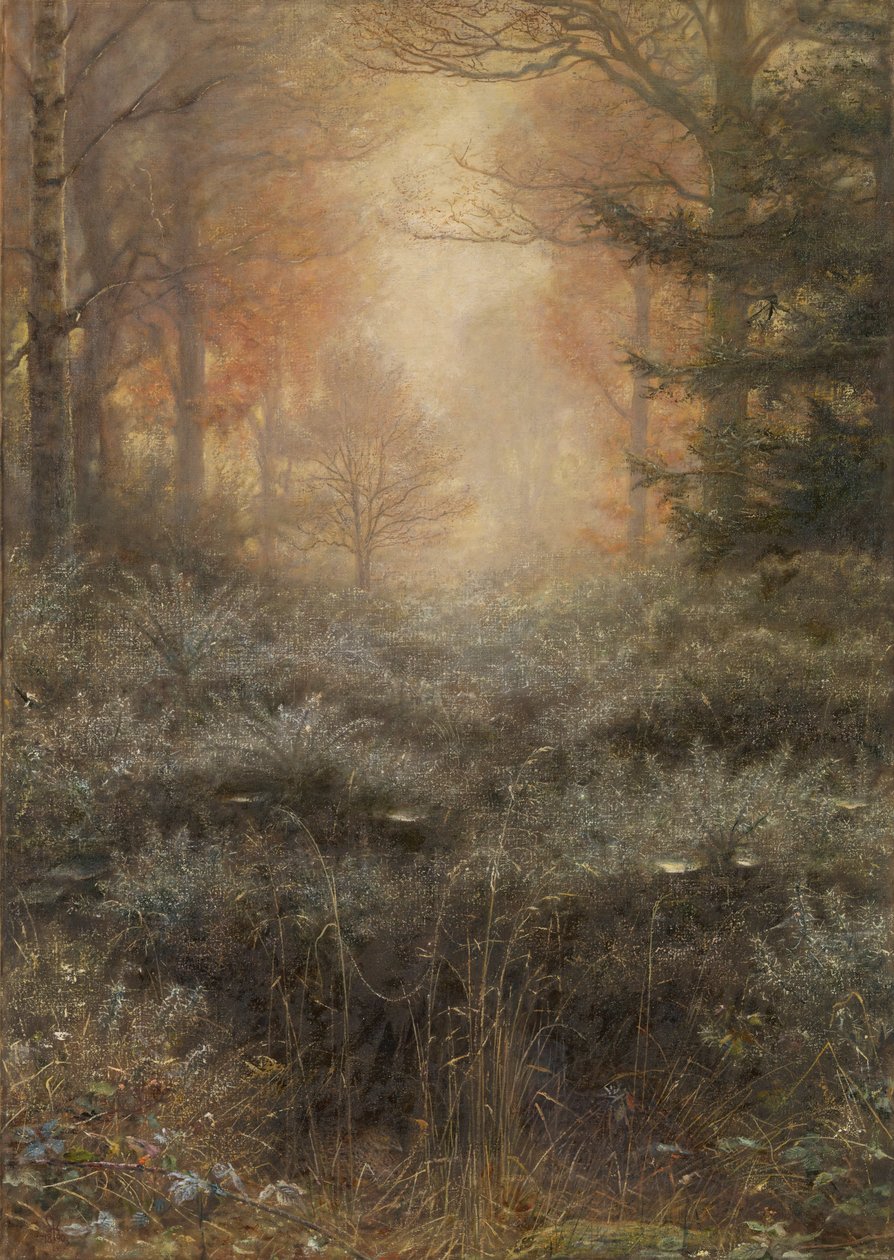 Dauwdoordrenkte Furze door John Everett Millais