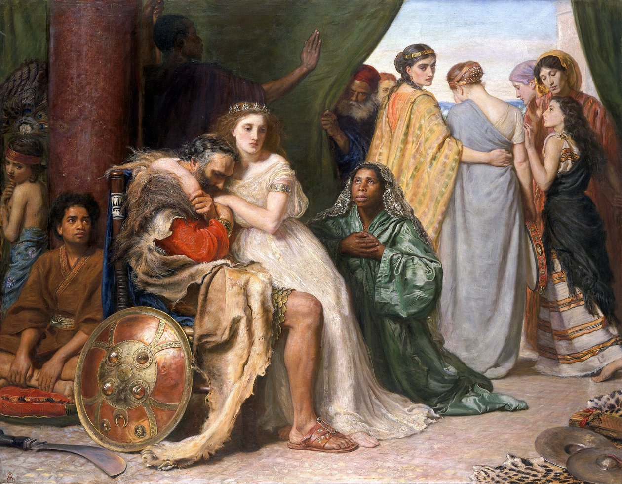 Jephthah door John Everett Millais
